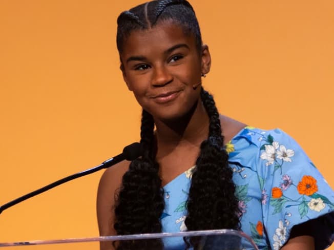 Marley Dias Reads Civil Rights Pioneer Claudette Colvin’s Personal Account | Embrace Ambition Summit